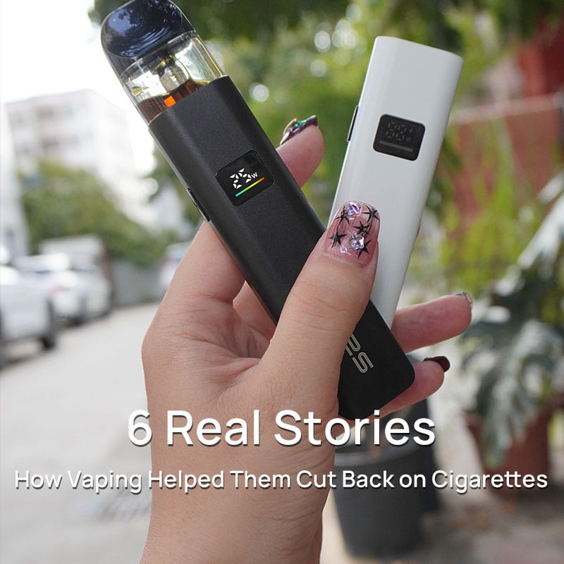 6 Real Stories: How Vaping Helped Them Cut Back on Cigarettes