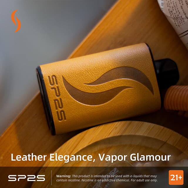 SP2S DELUXE Disposable Vape up to 20000 puffs, Dual Mesh coils, 18ml super large capacity, 900mAh super long endurance.