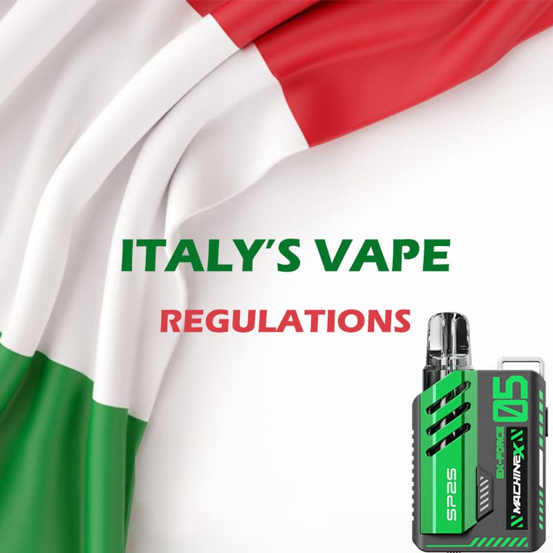 Italy’s Vape Regulations: Key Changes in 2025 and Their Impact on the Market