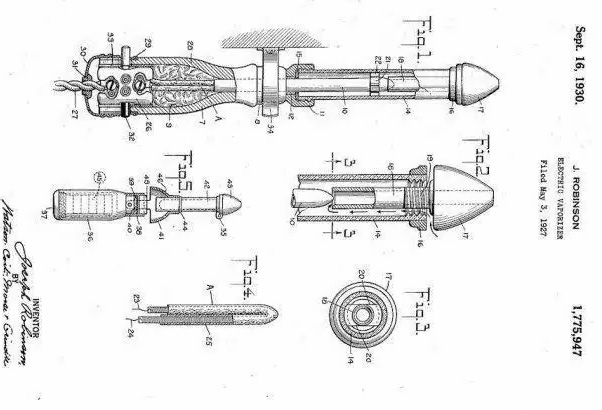 Patent for the Electric Atomizer invented by Joseph Robinson Patent for the Electric Atomizer invented by Joseph Robinson