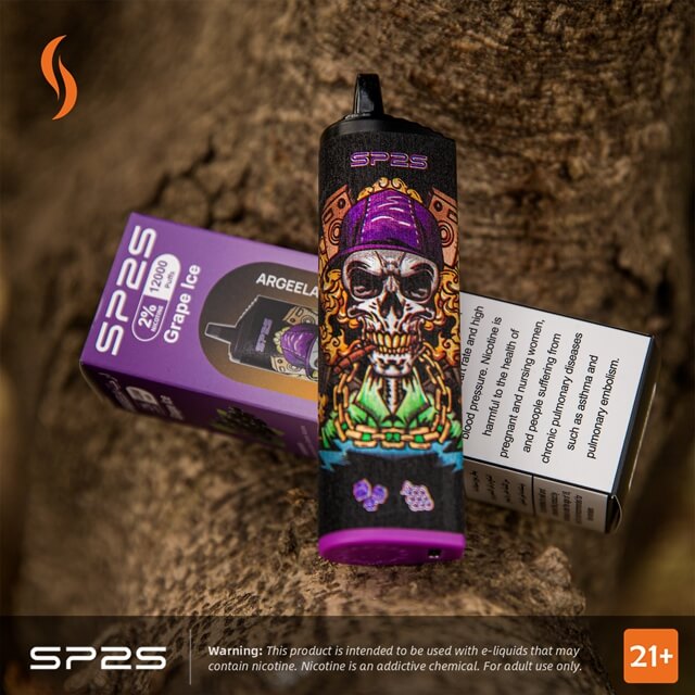 The SP2S Argeela DTL Vape is a high-end disposable vape featuring innovative DTL (Direct to Lung) technology for users seeking a premium and intense vaping experience.