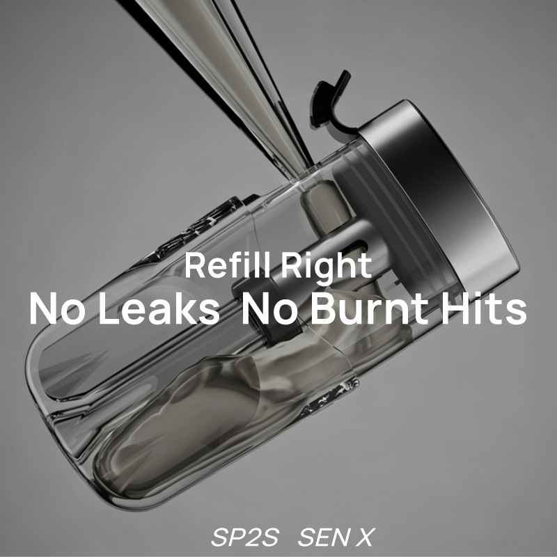 SP2S SEN X: How to Stop Burnt Hits & Leaking Pods