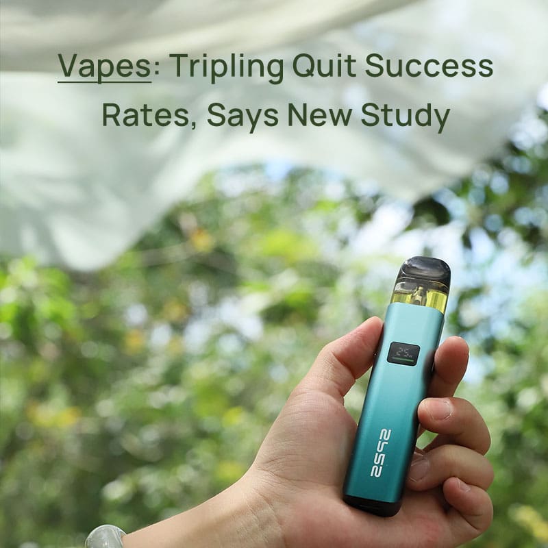 Australian Study: Flavored Vapes Triple Quit Success Rate Compared to Traditional Therapies
