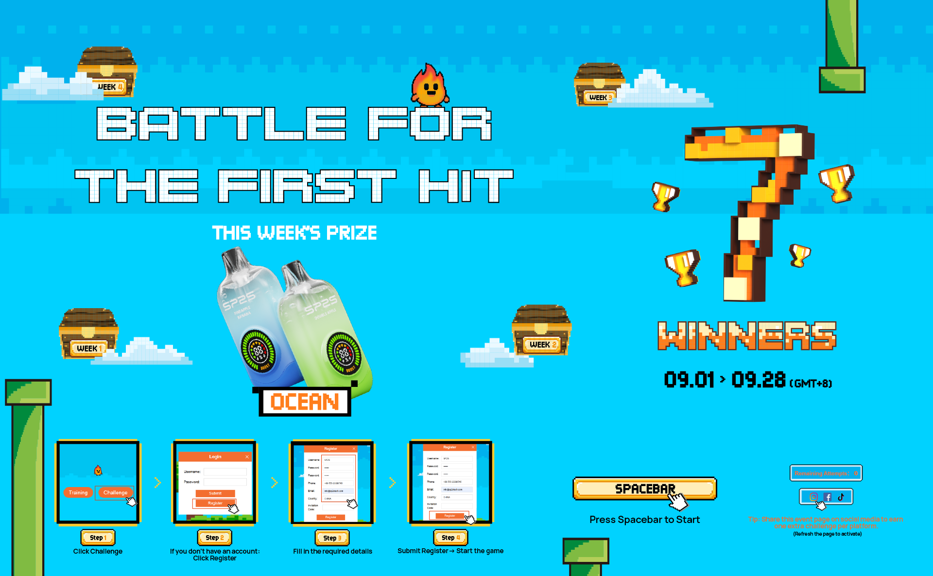 SP2S Launches Four New Vape Products with “Battle for the First Hit” Giveaway
