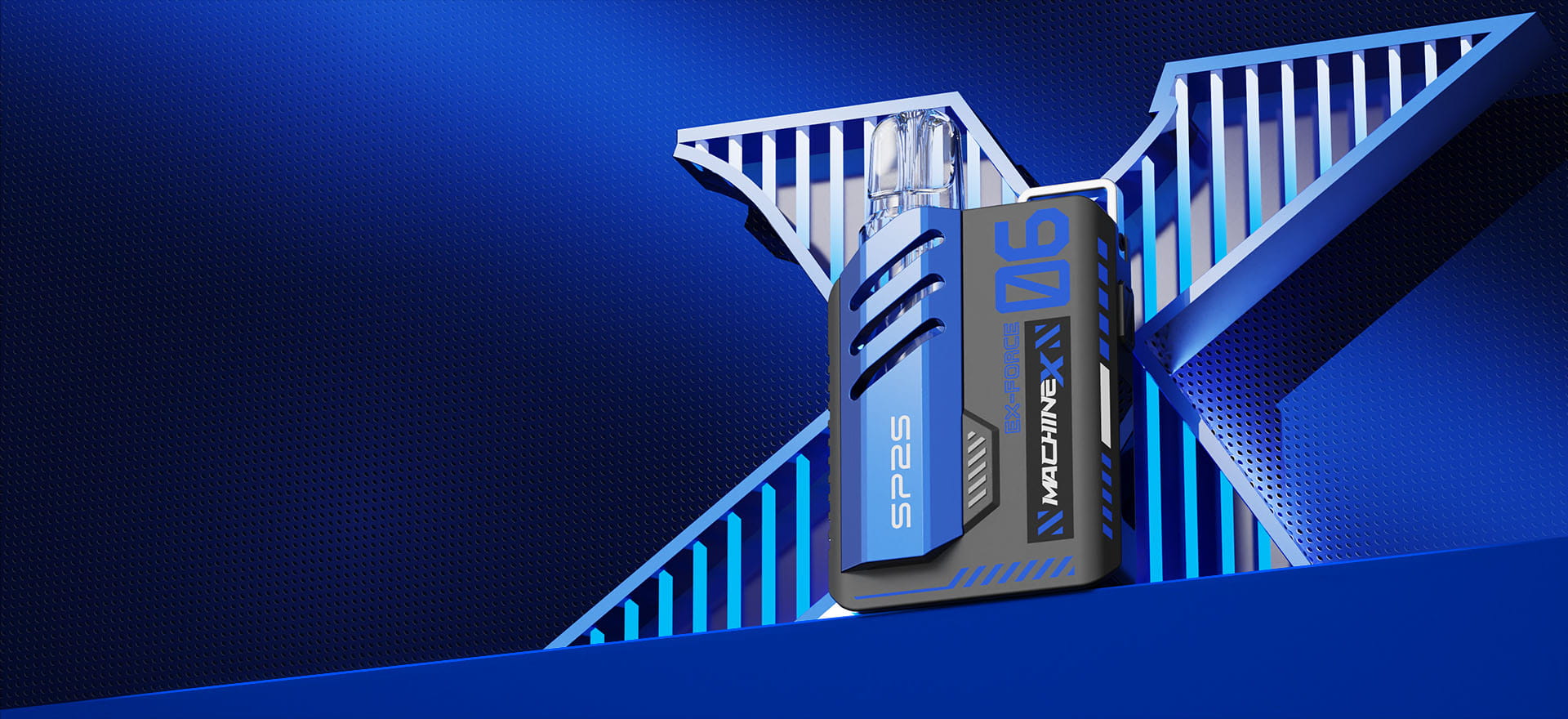 SP2S Machine X Pod System banner