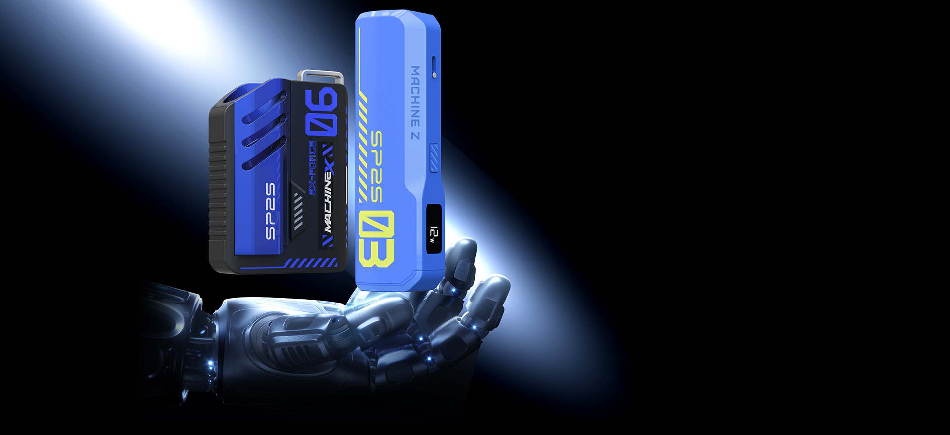  SP2S Machine Z pod system fully compatible with all Machine X cartridges for versatile vaping