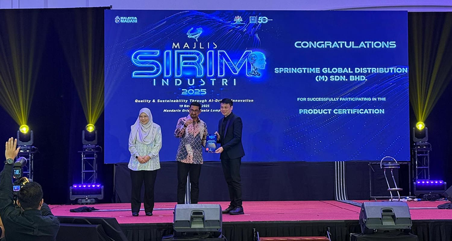 SP2S receives SIRIM certification on site.