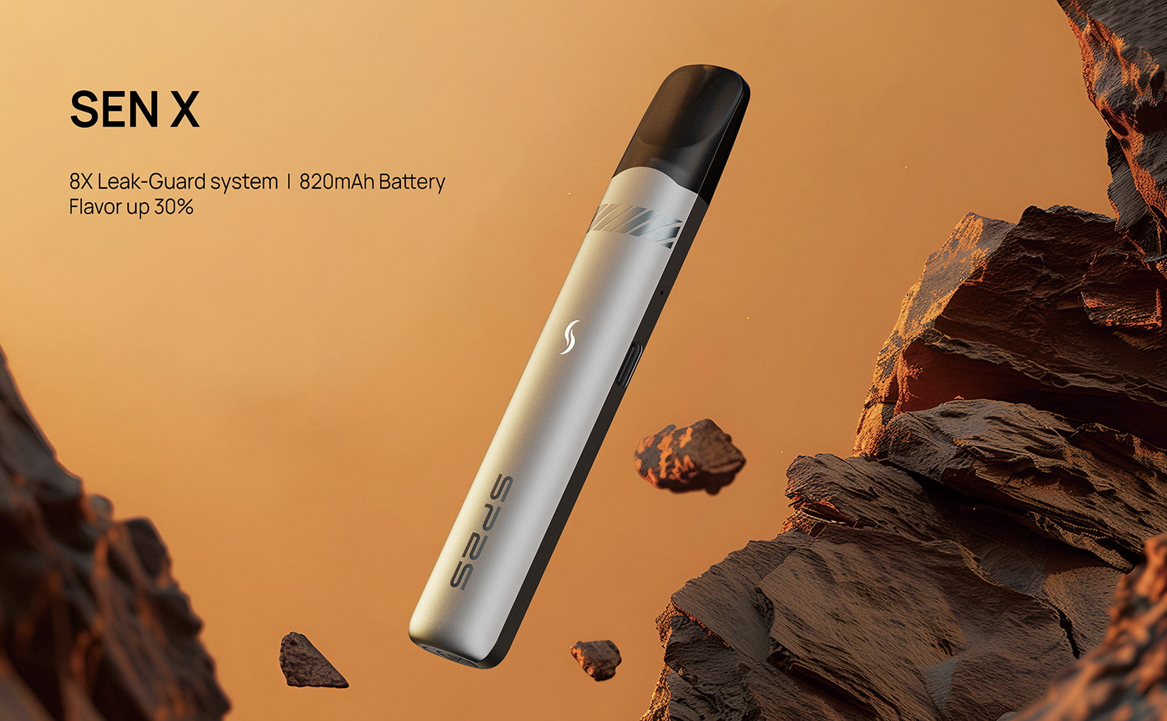 Designed for Indonesian Vapers: SP2S Launches the All-New SEN X Pod Kit