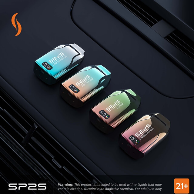 SP2S SUPERSPORT M Disposable Vape up to 12000 Puffs, Sports Car Concept, Blending Taste Into Speed and Passion.