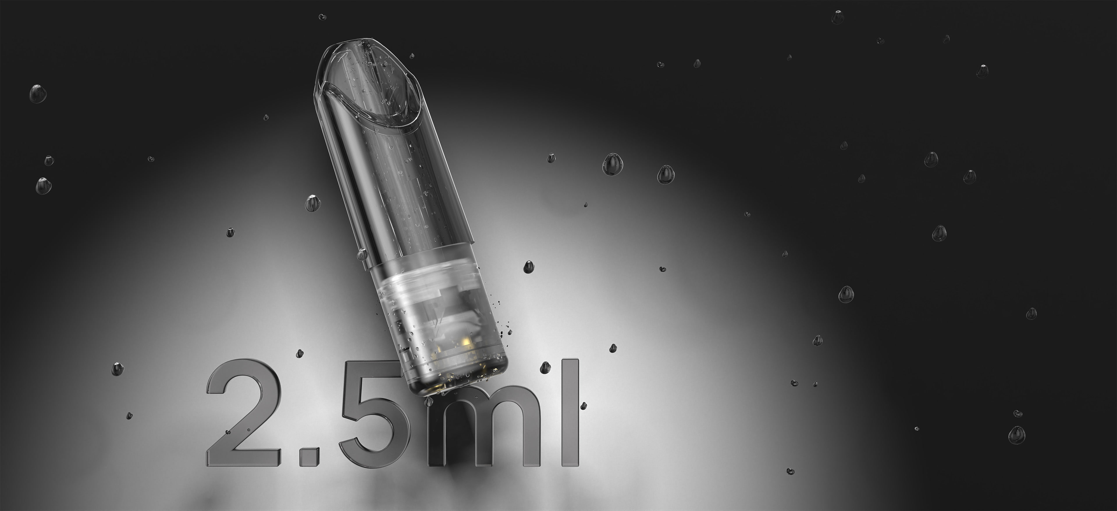 SP2S Touch pod system upgraded to 2.5ml e-liquid capacity