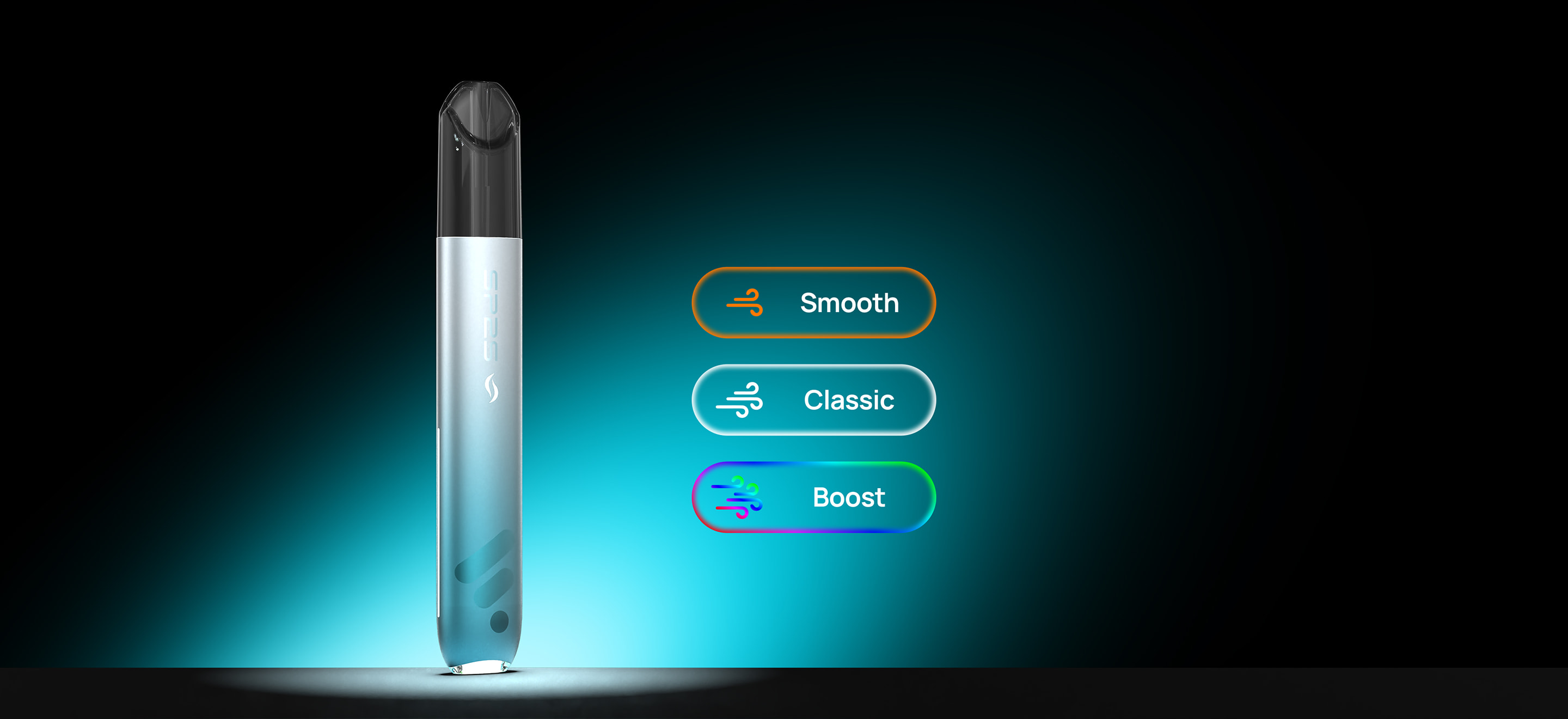 SP2S Touch pod system triple power modes display with touch control