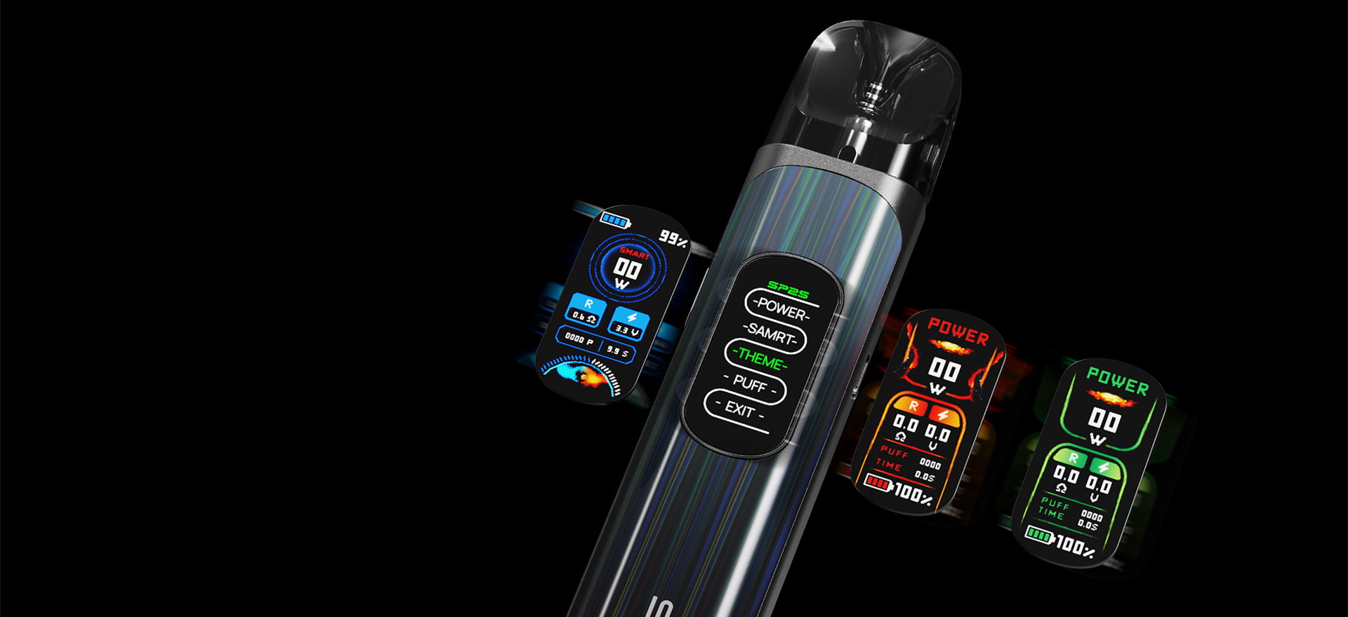 SP2S URANUS Pod System has smart mode and power mode