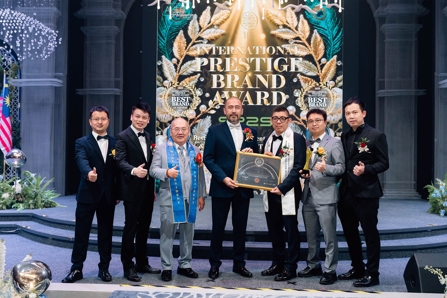 SP2S Wins the 13th International Prestige Brand Award - Award Ceremony
