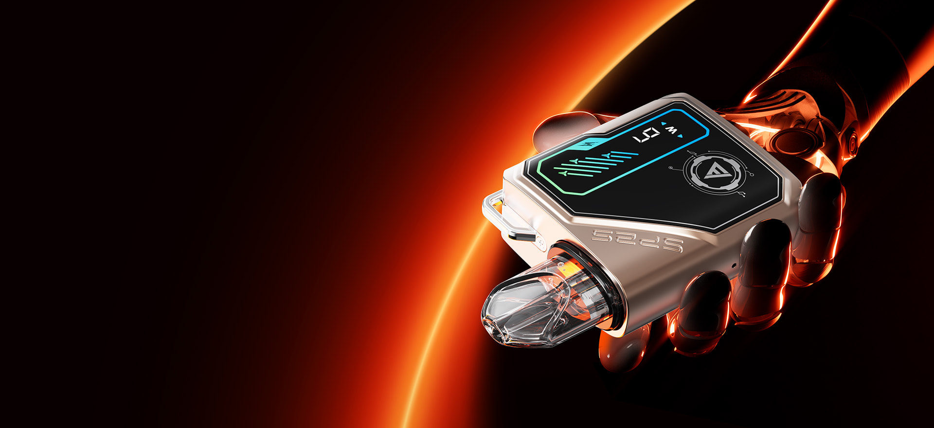  SP2S ZUOS pod system with zinc alloy body and electroplated finish