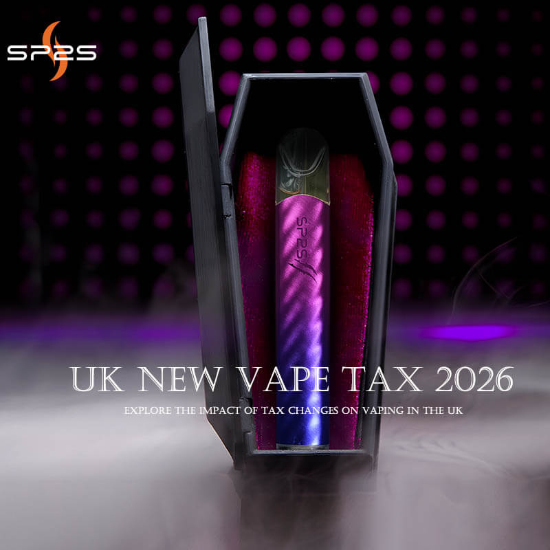 The UK Imposes New Vape Tax: £2.20 per 10ml of E-Liquid from 2026