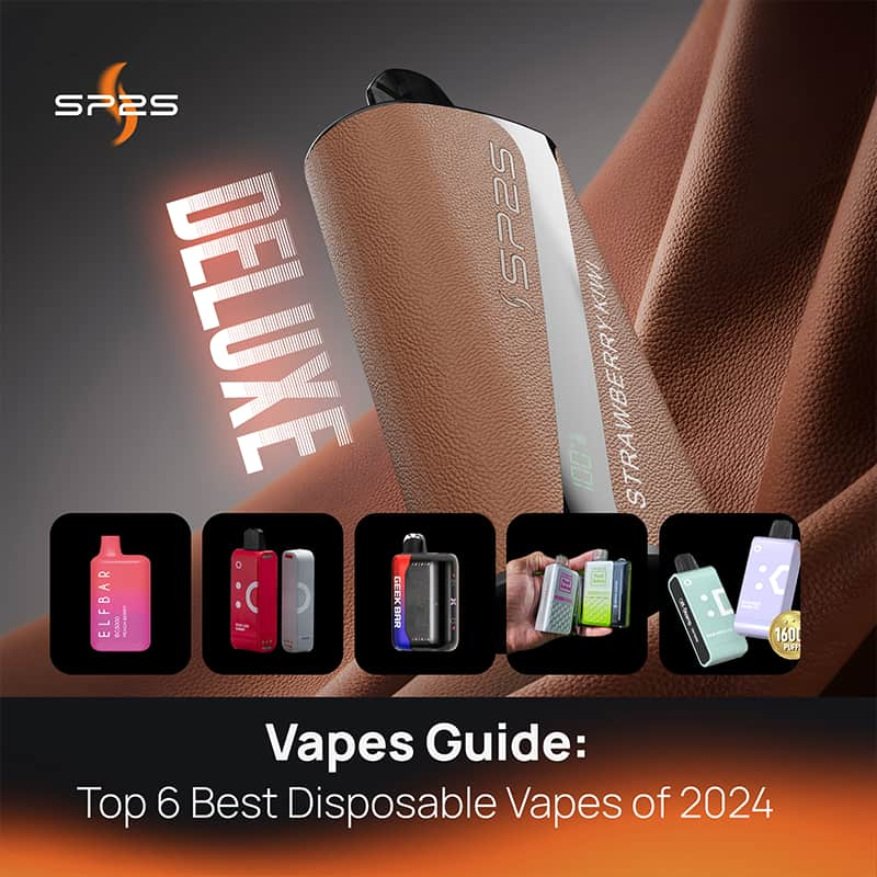 Vapes Guide: Top 6 Best Disposable Vapes of 2024